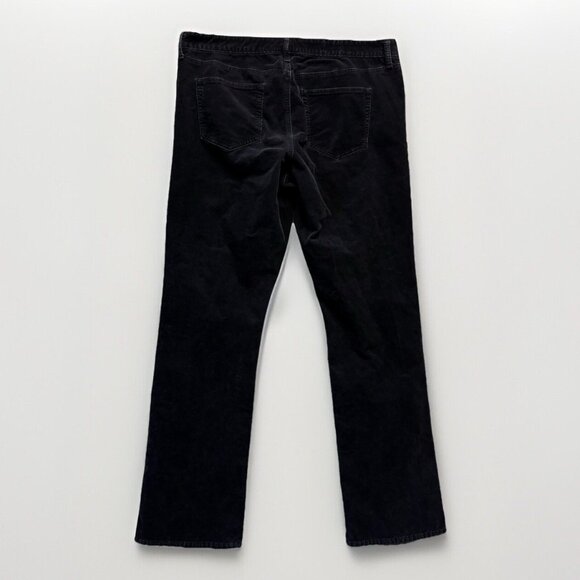 Gap Pants Womens 34L Long Black Perfect Boot Corduroy Mid Rise Bootcut‎ - Picture 2 of 12